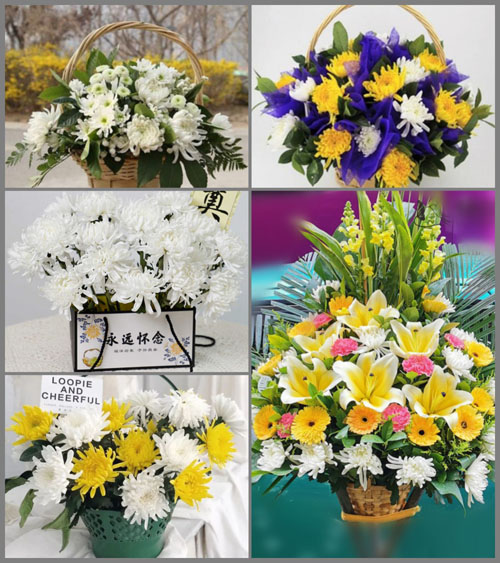 福建漳州平和县芦溪镇连城村白事提篮配送